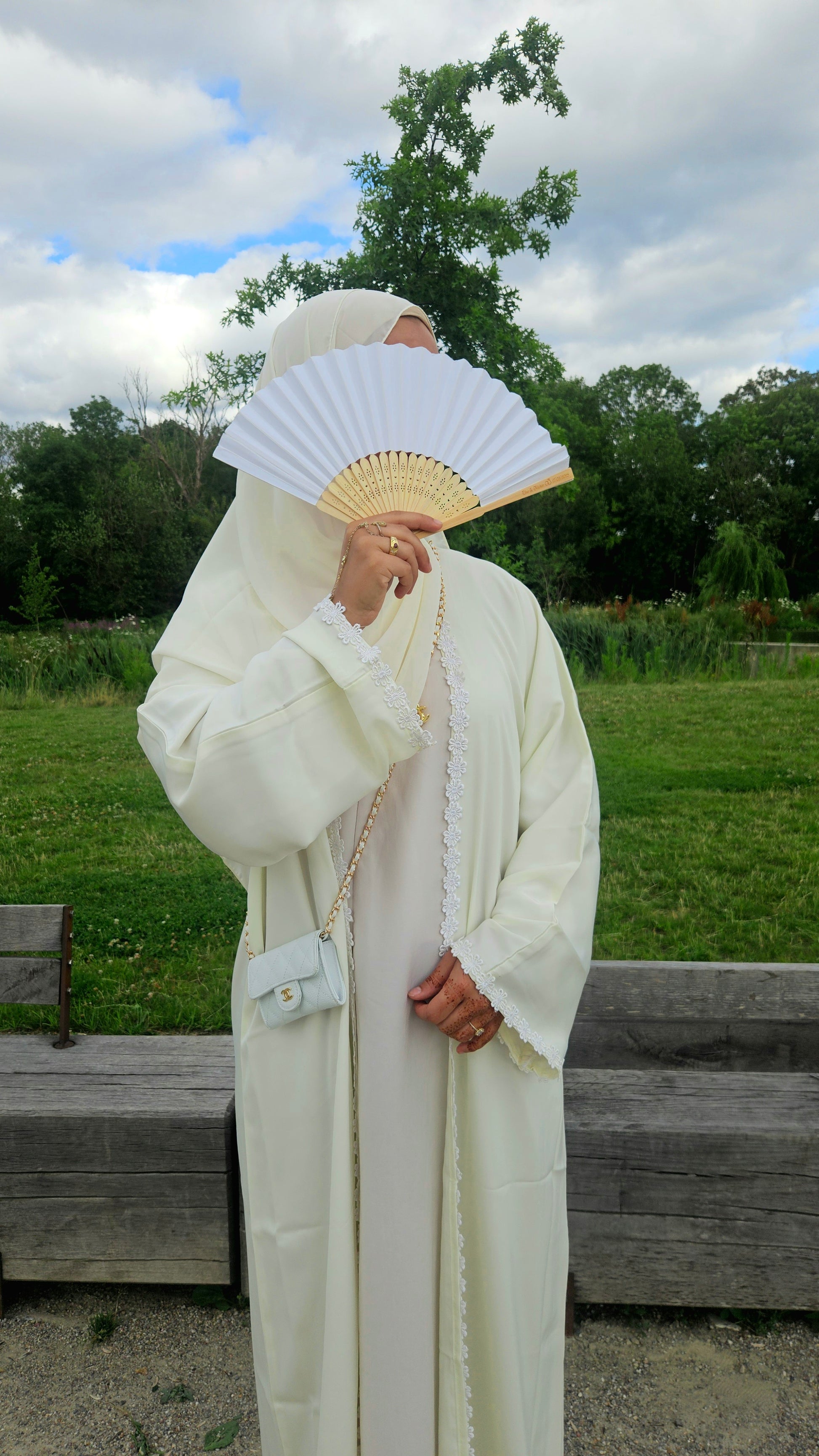Abaya Jasmine Jaune