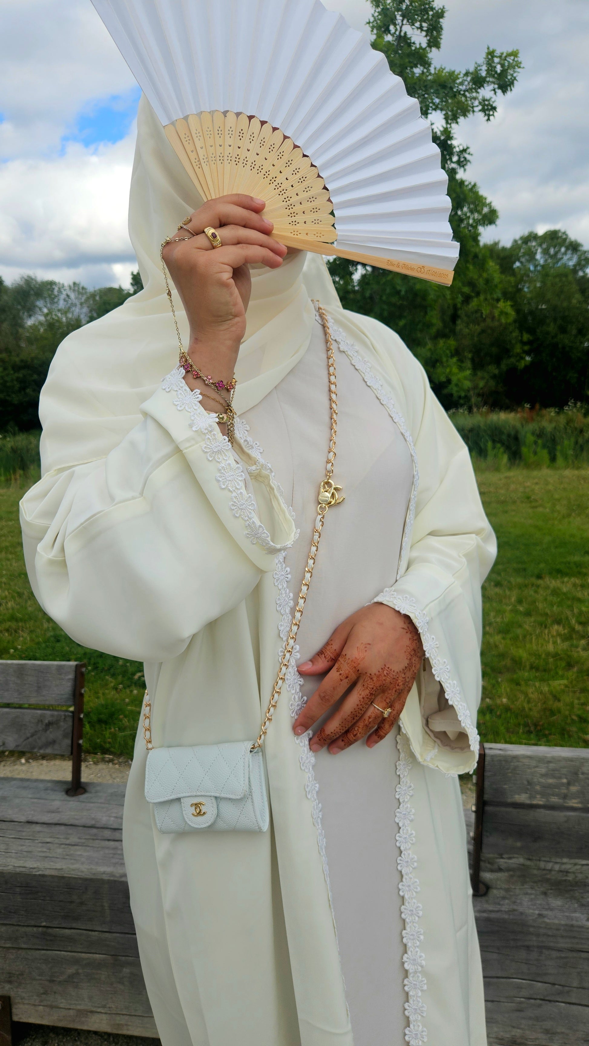 Abaya Jasmine Jaune